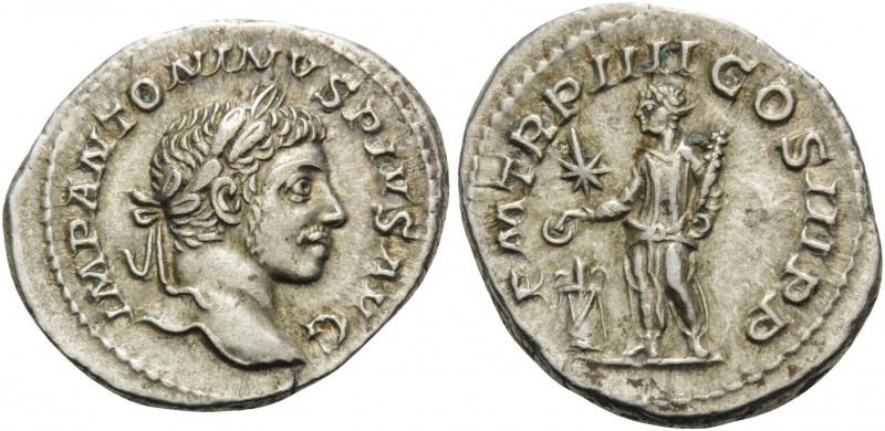 Elagabalus, 218-222. Denarius (Silver, 21 mm, 3.59 g, 11 h), Rome, 221. IMP ANTO...