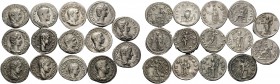 Severus Alexander, Julia Mamaea, Orbiana, Maximus and Balbinus. (Silver, 42.00 g). Lot of 14 3rd Century Silver Denarii: Severus Alexander (9); Julia ...