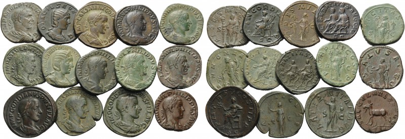 Gordian III, Philip I, Otacilia Severa and Philip II. (Orichalcum, 270.00 g). Lo...