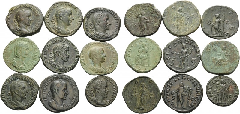 Trajan Decius, Herennia Etruscilla, Hostilian, Trebonianus Gallus and Volusian. ...
