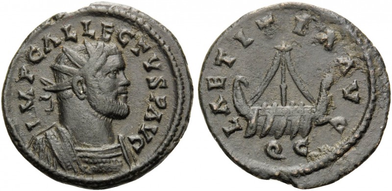 Allectus, Romano-British Emperor, AD 293-296. Quinarius (Bronze, 18 mm, 2.57 g, ...