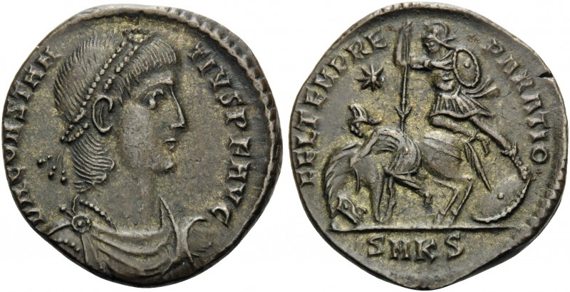Constantius II, 337-361. Centenionalis (Bronze, 23 mm, 5.12 g, 6 h), Cyzicus, 6t...