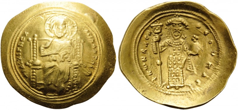 Constantine X Ducas, 1059-1067. Histamenon (Gold, 25 mm, 4.42 g, 5 h), Constanti...
