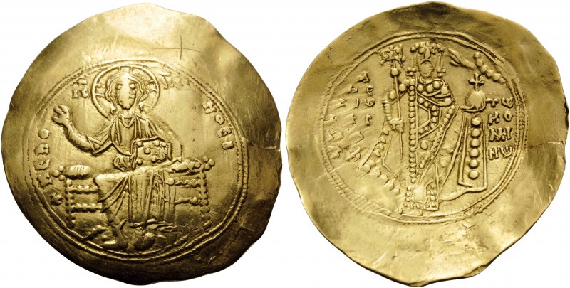 Alexius I Comnenus, 1081-1118. Hyperpyron (Gold, 31 mm, 4.30 g, 6 h), Reform coi...