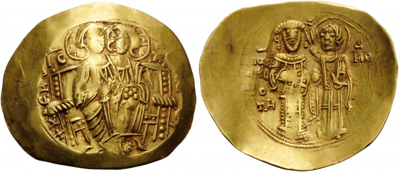 John II Comnenus, 1118-1143. Hyperpyron (Gold, 28 mm, 3.91 g, 6 h), Third series...