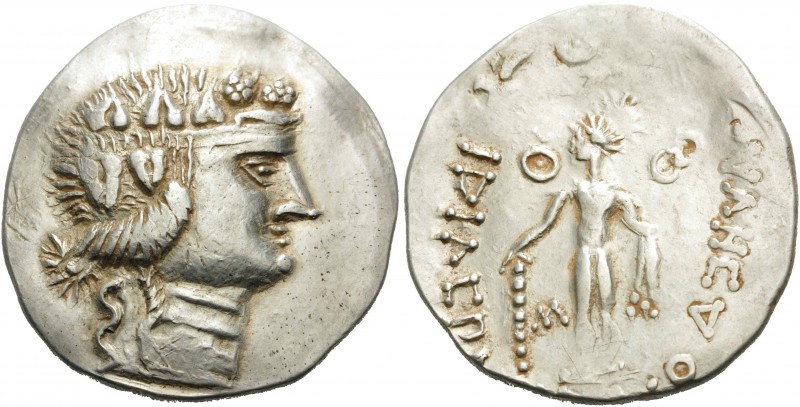 CELTIC, Eastern Celts. Late 2nd-1st century BC. Tetradrachm (Silver, 33 mm, 17.0...