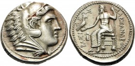 KINGS OF MACEDON. Alexander III ‘the Great’, 336-323 BC. Tetradrachm (Silver, 25 mm, 17.26 g, 10 h), struck by regent Antipater, Amphipolis, circa 322...