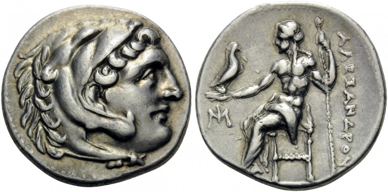 KINGS OF MACEDON. Alexander III ‘the Great’, 336-323 BC. Drachm (Silver, 18 mm, ...
