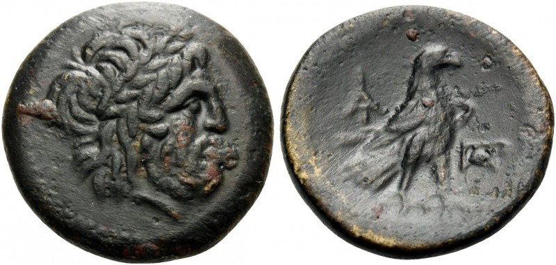 KINGS OF MACEDON. Ptolemy Keraunos, 281-279 BC. (Bronze, 17 mm, 4.41 g, 4 h). La...