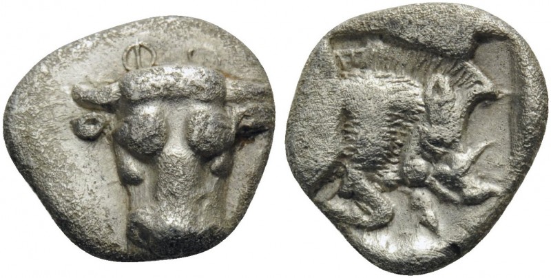 PHOKIS, Federal Coinage. Circa 478-460. Obol (Silver, 10 mm, 0.93 g, 9 h). Facin...