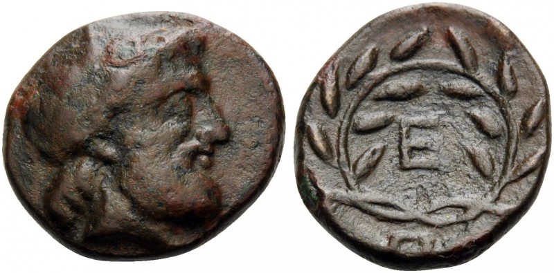 ARGOLIS. Epidauros . Circa 300-250 BC. Chalkous (Bronze, 12 mm, 1.44 g, 9 h). La...
