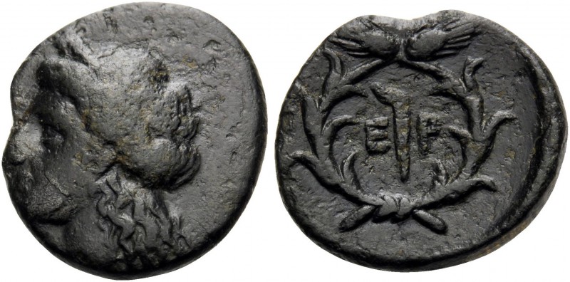 ARGOLIS. Hermione . Circa 300-250 BC. Chalcous (Bronze, 14 mm, 1.76 g, 3 h). Wre...