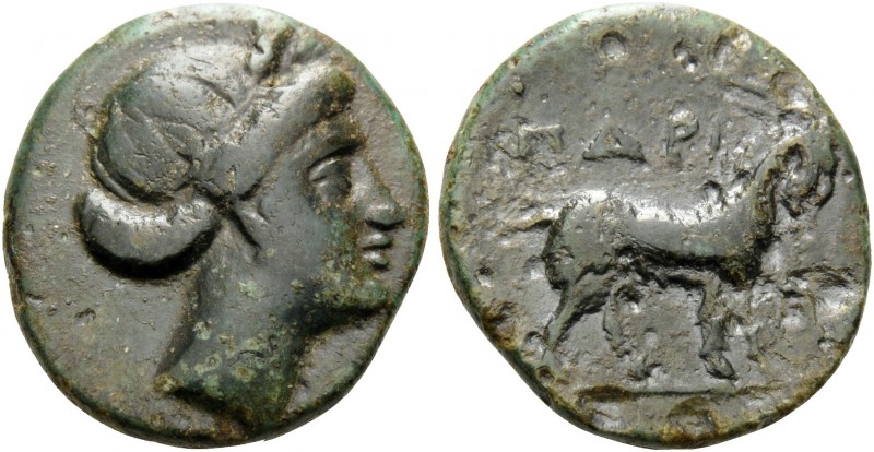 CYCLADES, Paros. late 3rd-mid 2nd century BC. (Bronze, 17 mm, 2.86 g, 12 h). Wre...
