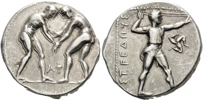 PAMPHYLIA. Aspendos . Circa 380/75-330/25 BC. Stater (Silver, 18 mm, 10.84 g, 12...