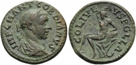 MACEDON. Pella . Gordian III, 238-244. (Bronze, 24 mm, 9.11 g, 6 h). IMP C M ANT GORDIANVS Laureate, draped and cuirassed bust of Gordian III to right...