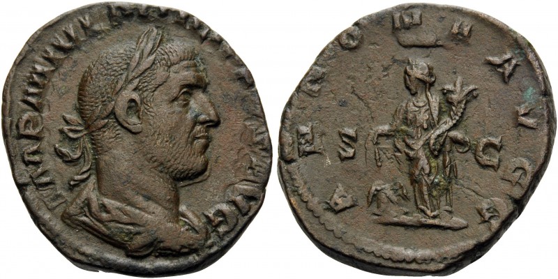 Philip I, 244-249. Sestertius (Orichalcum, 29 mm, 14.30 g, 12 h), Rome, 246. IMP...