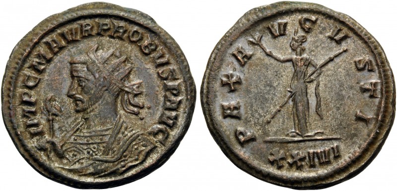 Probus, 276-282. Antoninianus (Billon, 21 mm, 4.51 g, 12 h), Siscia, 6th officin...
