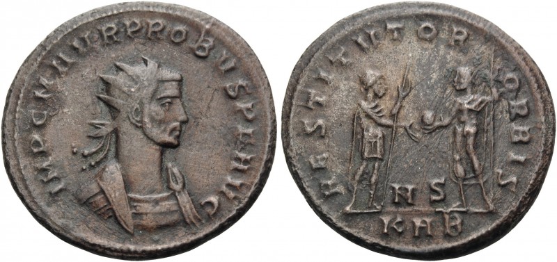 Probus, 276-282. Antoninianus (Billon, 22 mm, 4.06 g, 6 h), Serdica, 2nd officin...