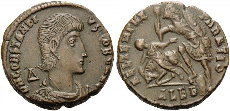 Constantius Gallus, Caesar, 351-354. Follis (Bronze, 20 mm, 4.93 g, 6 h), Alexan...