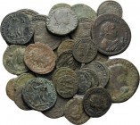 Lot of 34 Roman Bronze Coins . 1st to 4th century AD. (Bronze, 105.09 g). Average good to fine (34).
 From a European collection formed before 2000.