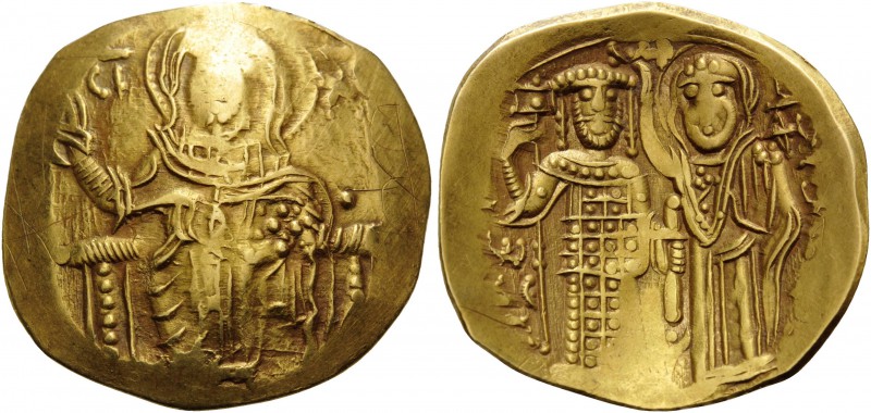 John III Ducas (Vatatzes), emperor of Nicaea, 1222-1254. Hyperpyron (Gold, 25 mm...