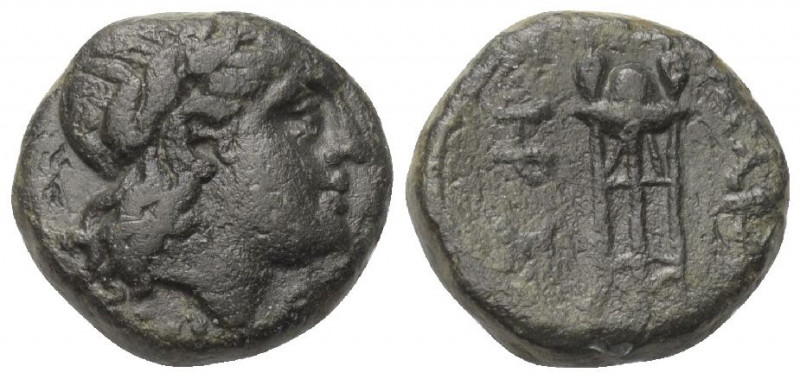 Thrakisch-Skythische Dynasten. Adaios (ca. 275 - 225 v. Chr.).

 Bronze. Kypse...