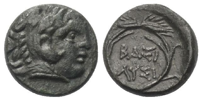 Königreich Thrakien. Lysimachos (306 - 281 v. Chr.).

 Bronze. Ungesicherte th...