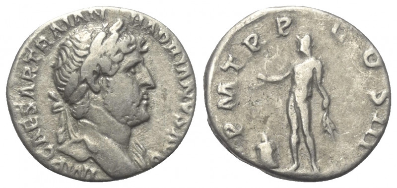 Hadrianus (117 - 138 n. Chr.).

 Denar (Silber). 119 - 122 n. Chr. Rom.
Vs: I...