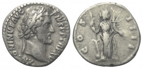 Antoninus Pius (138 - 161 n. Chr.).

 Denar (Silber). 151 - 152 n. Chr. Rom.
Vs: ANTONINVS AVG PIVS P P TR P XV. Kopf mit Lorbeerkranz rechts.
Rs:...