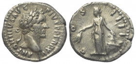 Antoninus Pius (138 - 161 n. Chr.).

 Denar (Silber). 152 - 153 n. Chr. Rom.
Vs: ANTONINVS AVG PIVS P P TR P XVI. Kopf mit Lorbeerkranz rechts.
Rs...