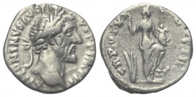 Antoninus Pius (138 - 161 n. Chr.).

 Denar (Silber). 156 - 157 n. Chr. Rom.
Vs: ANTONINVS AVG PIVS P P IMP II. Kopf mit Lorbeerkranz rechts.
Rs: ...