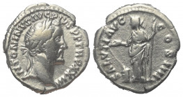 Antoninus Pius (138 - 161 n. Chr.).

 Denar (Silber). 159 - 160 n. Chr. Rom.
Vs: ANTONINVS AVG PIVS P P TR P XXIII. Kopf mit Lorbeerkranz rechts.
...