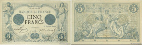 Country : FRANCE 
Face Value : 5 Francs NOIR  
Date : 17 novembre 1873 
Period/Province/Bank : Banque de France, XXe siècle 
Catalogue reference : F.0...