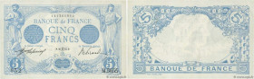 Country : FRANCE 
Face Value : 5 Francs BLEU  
Date : 10 mai 1915 
Period/Province/Bank : Banque de France, XXe siècle 
Catalogue reference : F.02.27 ...