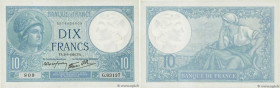 Country : FRANCE 
Face Value : 10 Francs MINERVE modifié  
Date : 02 janvier 1941 
Period/Province/Bank : Banque de France, XXe siècle 
Catalogue refe...
