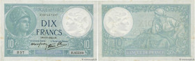 Country : FRANCE 
Face Value : 10 Francs MINERVE modifié  
Date : 05 mars 1942 
Period/Province/Bank : Banque de France, XXe siècle 
Catalogue referen...