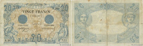 Country : FRANCE 
Face Value : 20 Francs NOIR  
Date : 18 juin 1875 
Period/Province/Bank : Banque de France, XXe siècle 
Catalogue reference : F.09.0...