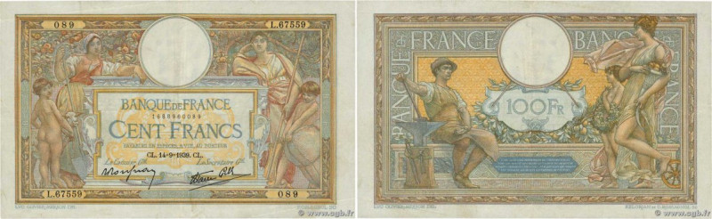 Country : FRANCE 
Face Value : 100 Francs LUC OLIVIER MERSON type modifié  
Date...