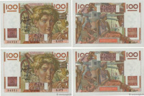 Country : FRANCE 
Face Value : 100 Francs JEUNE PAYSAN Consécutifs 
Date : 16 novembre 1950 
Period/Province/Bank : Banque de France, XXe siècle 
Cata...