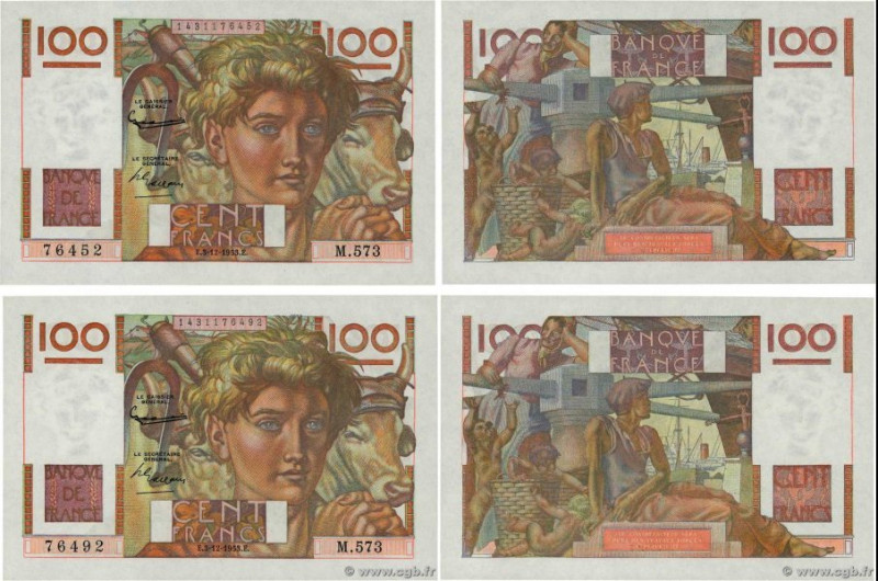 Country : FRANCE 
Face Value : 100 Francs JEUNE PAYSAN Lot 
Date : 03 décembre 1...