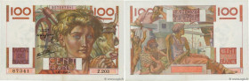 Country : FRANCE 
Face Value : 100 Francs JEUNE PAYSAN Favre-Gilly  
Date : 17 juillet 1947 
Period/Province/Bank : Banque de France, XXe siècle 
Cata...