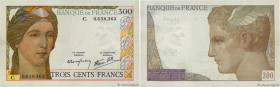 Country : FRANCE 
Face Value : 300 Francs  
Date : (06 octobre 1938) 
Period/Province/Bank : Banque de France, XXe siècle 
Catalogue reference : F.29....