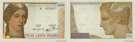 Country : FRANCE 
Face Value : 300 Francs  
Date : (06 octobre 1938) 
Period/Province/Bank : Banque de France, XXe siècle 
Catalogue reference : F.29....