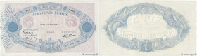 Country : FRANCE 
Face Value : 500 Francs BLEU ET ROSE modifié  
Date : 28 avril 1938 
Period/Province/Bank : Banque de France, XXe siècle 
Catalogue ...