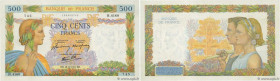 Country : FRANCE 
Face Value : 500 Francs LA PAIX  
Date : 18 décembre 1941 
Period/Province/Bank : Banque de France, XXe siècle 
Catalogue reference ...