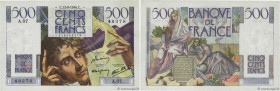 Country : FRANCE 
Face Value : 500 Francs CHATEAUBRIAND  
Date : 12 septembre 1946 
Period/Province/Bank : Banque de France, XXe siècle 
Catalogue ref...