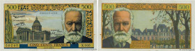 Country : FRANCE 
Face Value : 500 Francs VICTOR HUGO  
Date : 04 septembre 1958 
Period/Province/Bank : Banque de France, XXe siècle 
Catalogue refer...