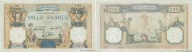 Country : FRANCE 
Face Value : 1000 Francs CÉRÈS ET MERCURE type modifié  
Date : 30 mars 1939 
Period/Province/Bank : Banque de France, XXe siècle 
C...