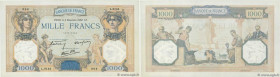 Country : FRANCE 
Face Value : 1000 Francs CÉRÈS ET MERCURE type modifié  
Date : 02 novembre 1939 
Period/Province/Bank : Banque de France, XXe siècl...