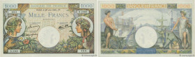 Country : FRANCE 
Face Value : 1000 Francs COMMERCE ET INDUSTRIE  
Date : 29 juin 1944 
Period/Province/Bank : Banque de France, XXe siècle 
Catalogue...
